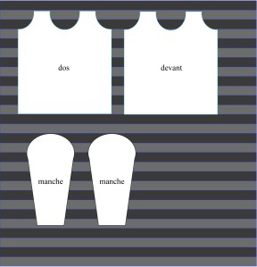 sens du motif lignes